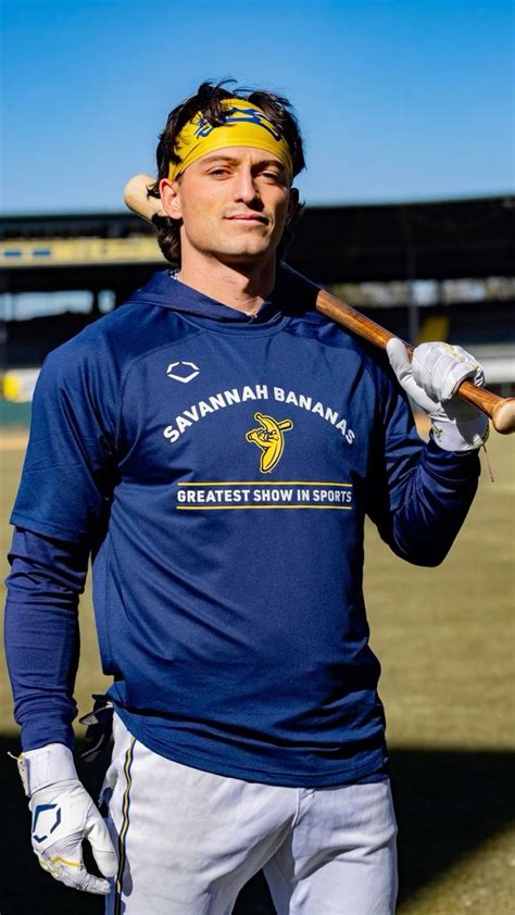 Savannah Bananas Noah Bridges Baseball Player Aesthetic Hot