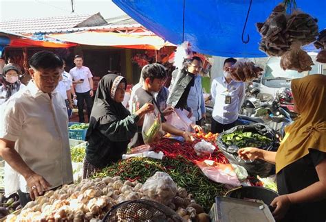 Tim Gabungan Pemkab Lampung Selatan Pantau Harga Sembako Di Sejumlah