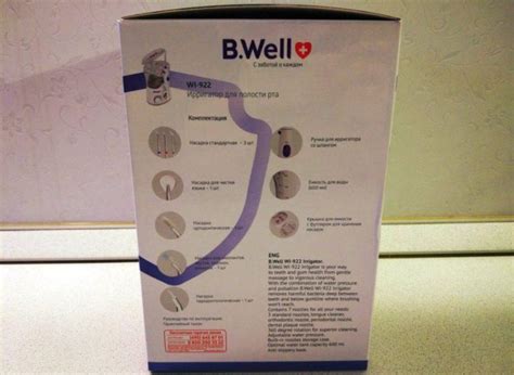 B Well WI-922 — обзор стационарного ирригатора: отзывы, цены ...