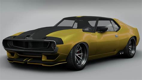 Amc Javelin Amx Ringbrothers Defiant D Model By Phazan