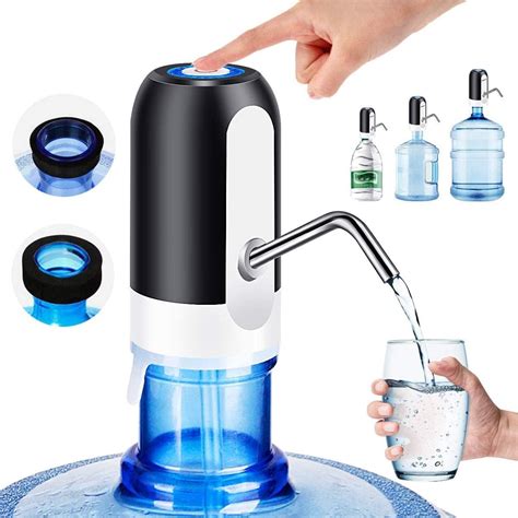 YOMYM Distributeur Automatique D Eau Bouteille Rechargeable Eau Potable