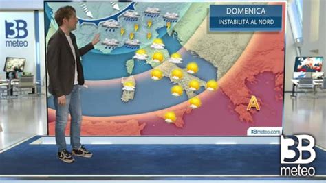 Meteo DOMENICA TEMPORALI ANCHE VIOLENTI IN ARRIVO AL NORD Meglio