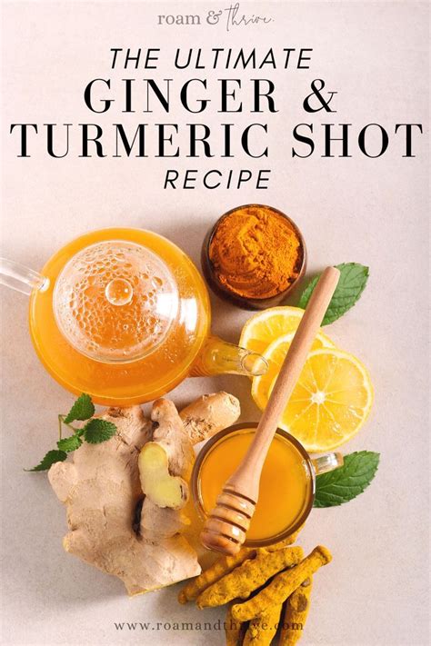 Go To Ginger Turmeric Shot Recipe For Juicers And Blenders Shot