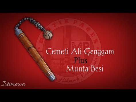 Cemeti Ali H Kayu Ulin Balit Youtube