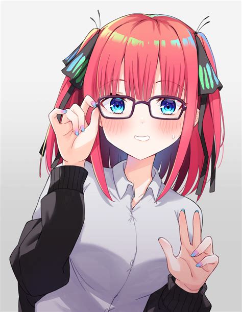 Nakano Nino Go Toubun No Hanayome Drawn By Profnote Danbooru