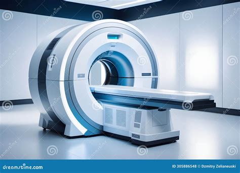 Modern MRI Machine in a Hospital for Medical Diagnostics Stock ...