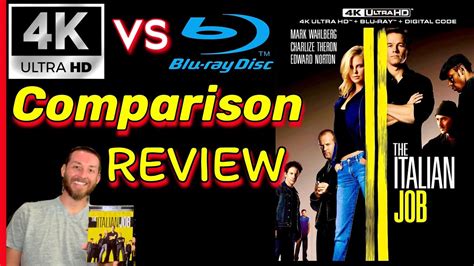 The Italian Job K Ultrahd Blu Ray Review Exclusive K Vs Blu Ray Image