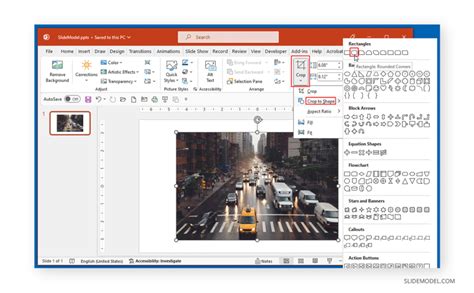 Crop Picture To Shape In Powerpoint Slidemodel