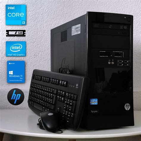 Pc Hp Pro Intel Core I Gb Ddr Intel Hd Graphics Win Pro