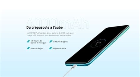 Infinix Hot 12 Play X6816 64 Rom 4 Ram Racing Black Fiche Technique Et Prix Au Maroc