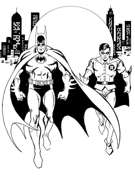 Free Printable Robin Coloring Pages Pdf - Coloringfolder.com | Batman ...