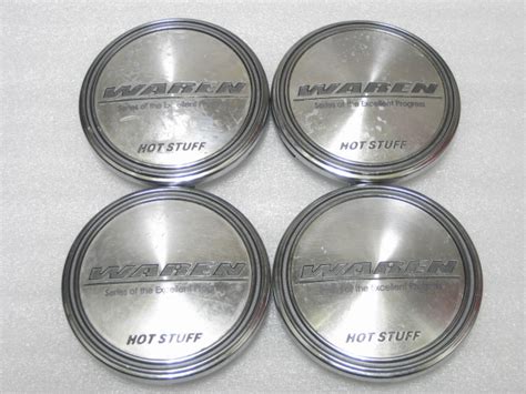 Yahoo オークション 中古品 HOT STUFF WAREN センターキャップ4枚セ