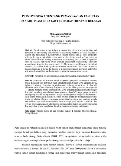 Top Pdf Uji Linearitas Fasilitas Belajar X Dengan Motivasi Siswa