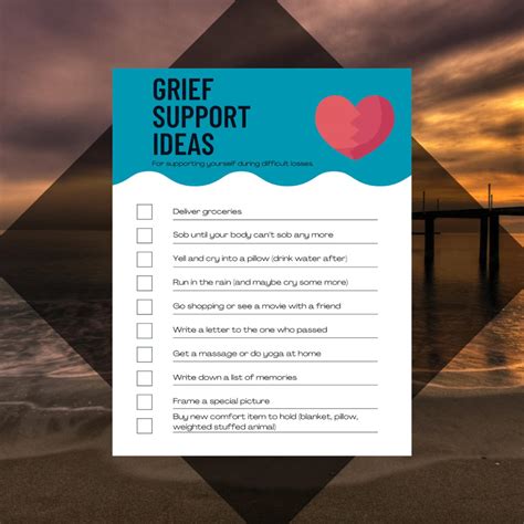 Grief Handout Grieving Help Support Grief Ideas Self Help Grief Tools