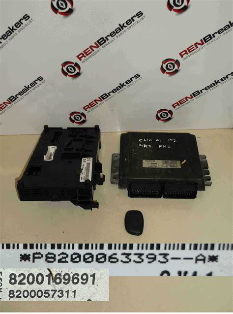 Renault Clio Sport 2001 2006 172 2 0 16v ECU Set UCH Kit BCM