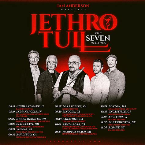 Jethro Tull's 2023 US Tour: See the Dates