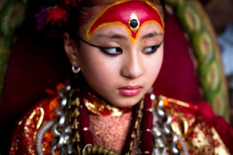 Jonny Zwick Photography Kumari Living Goddess At The Bhoto Jatra