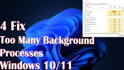 4 FIX Too Many Background Processes On Windows 10 11 How To YouTube