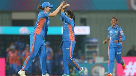 Mumbai Indians Bag First Victory Of Wpl Seal Dominating Victory