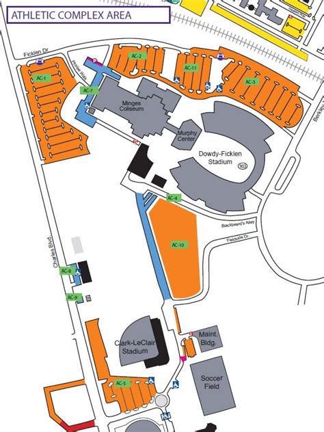 ECU Main Campus Map