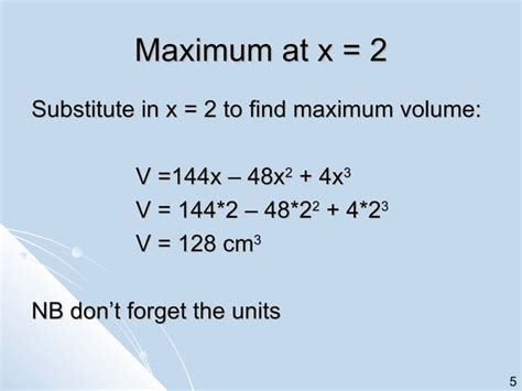 Applications of maxima and minima | PPT