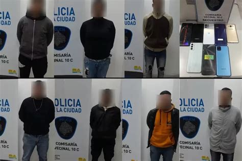 Robos piraña en la Línea 8 de colectivos detuvieron a siete