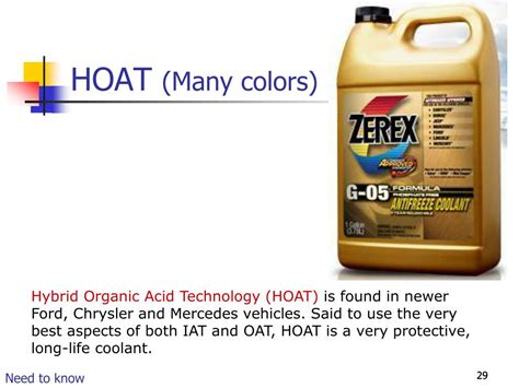 Difference Between Oat And Hoat Coolant Tatareader