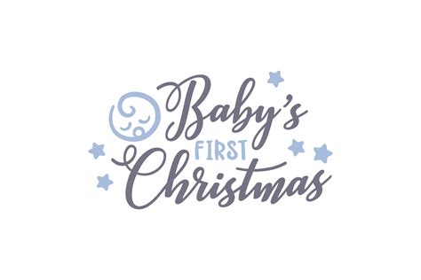 Babys First Christmas Graphic By Craftbundles · Creative Fabrica