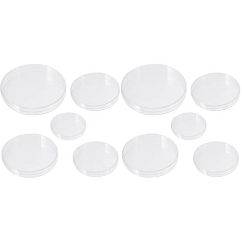 Cell Culture Dish 100 Pcs Petri With Lids Plastic Dishes Plant Supplies