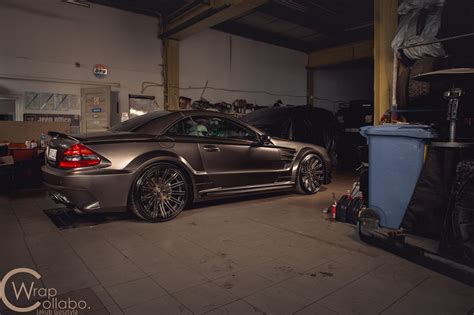 Sr66 Widebody Sl55 Amg From Poland Gets A Full Wrap — Sr66 Design