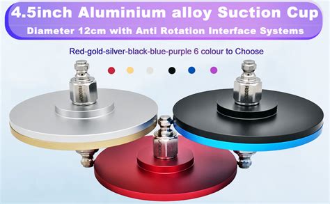 Cm Suction Cup Toys With Self Lock Decagon Anti Rotation Connector Just For FR Series Sex