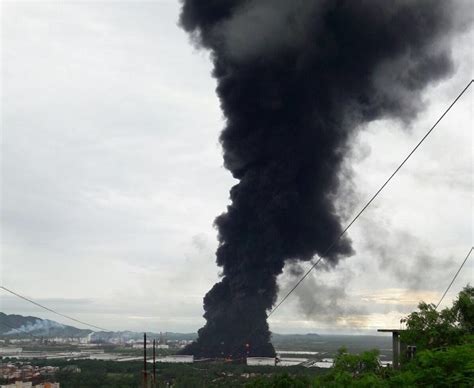 Explosión en refinería de PEMEX en Salina Cruz Oaxaca