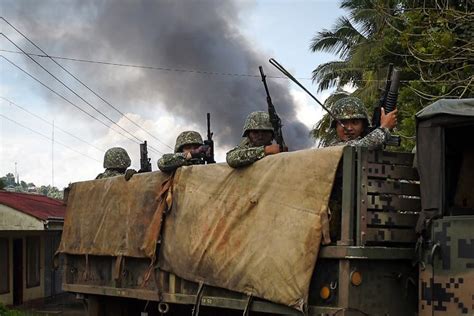 Marawi Battle Zone Urban Warfare Challenges Ph Military