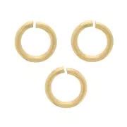 Offene Ringe 4x0 7 Mm Edelstahl 316L Goldfarben X10 Perles Co