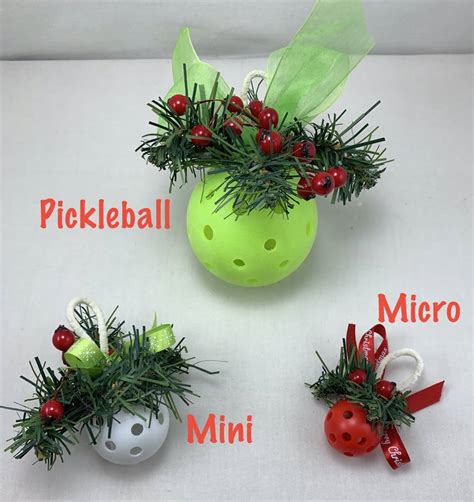 Pickleball Mistletoe... Christmas Pickleball decor... – Picklebilly