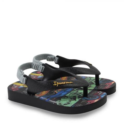 Chinelo De Dedo Infantil Ipanema Hot Wheels Menino