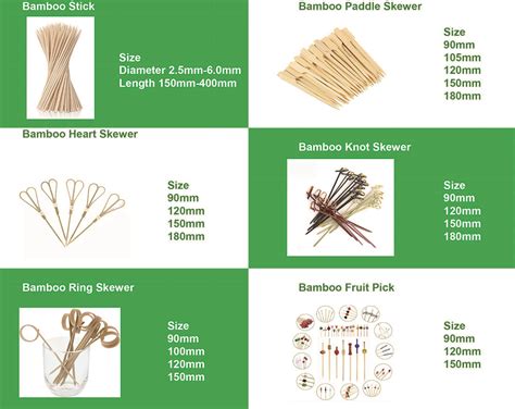 bamboo rotisserie stick bbq skewer  roasting bamboo gun shape stick