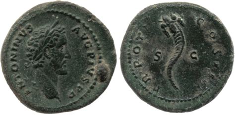 Quadrans Antoninus Pius Tr Pot Cos Iiii S C Imperio Romano A