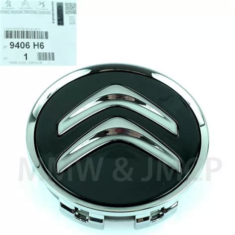 GENUINE CITROEN C1 C2 C3 C4 C5 Picasso Black Alloy Wheel Centre Caps