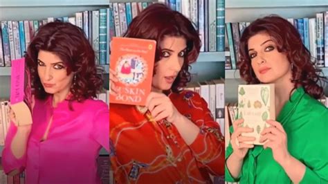 Twinkle Khanna matches outfits to novels as 'book influencer'. Watch | Bollywood - Hindustan Times