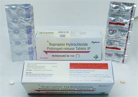 Bupropion Xl 150 Mg Tablets Bupropion Xl 150 Anti Alcoholism Pcd