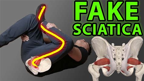 Best Stretches To Fix Fake Sciatica Piriformis Syndrome Sciatic