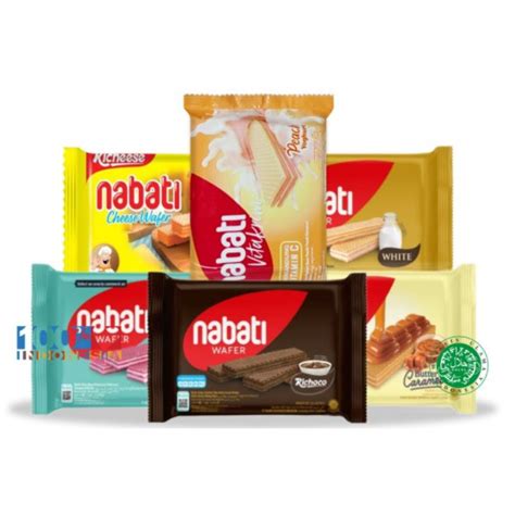 Jual Nabati Wafer Snack Richeese All Varian 46g Wafer Nabati Rasa