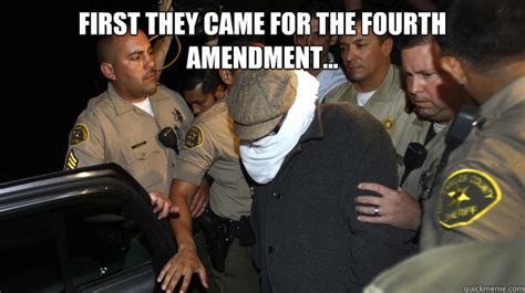 First they came for the Fourth Amendment... - Defend the Constitution ...