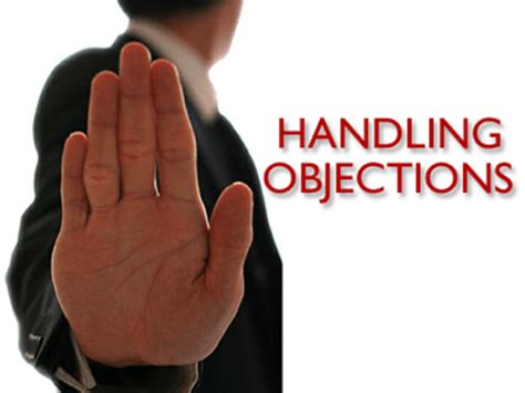 Handling Objections Overcoming Objections