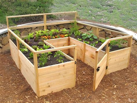 Cedar Raised Garden Building Plans Garden Bed Planter Box - Etsy