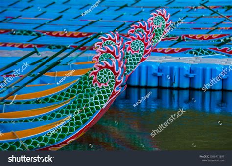 Taipei Taiwan June 07 Row Dragonboats Stock Photo 1598471887 Shutterstock