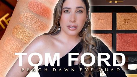 Tom Ford Peach Dawn Eyeshadow Quad Review Swatches Comparisons And