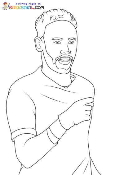 Desenhos Do Neymar Para Colorir