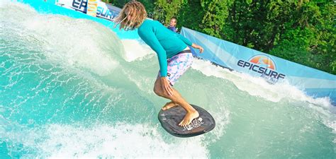 Pro Surfers Take On Brand New Epicsurf Wave Adg Epic Surf